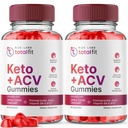 rize labs (Pack of 2 Total Fit Keto ACV + Gummies, Advanced Weight Loss, Total Fit Keto Gummies Anmeldelser Gomitas (120 Gummies)