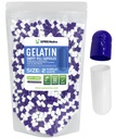 XPRS Nutra Størrelse 2 Tomme kapsler - 1000 Tomme Gelatine kapsler - Piller gør det - Pure Bovin Pill Gel Caps til Do- It- Yourself Kosttilskud (lilla / hvid)