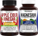 FarmHaven Magnesium Glycinat & Malat Complex og Apple Cider Eddike kapsler
