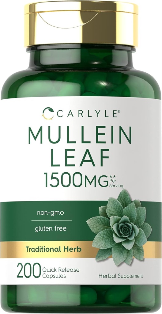 Carlyle Mullein Leaf Extract 1500mg