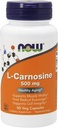L-Carnosine 500mg - Vegetar - Now Foods - 50 - VegCap