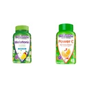Vitafusion Melatonin 140ct Power C Vitamin C Gummies 150ct Immune Support Orange Flavor