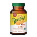 MegaFood Ultra C 400 mg - Vegansk immunforsvar supplement med C-vitamin, Lavet med rigtige fødevarer herunder Broccoli, gulerod, Tranebær & Brown Rice, Glutenfri, Kosher - 90 tabletter, 90 servering