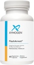 XYMOGEN FlashArrest - Mål Østrogen Aktivitet for både mænd + kvinder - Humle Extract + Norge Spruce Extract - Hjælper Relieve normale menopausale symptomer som Hot Flashs (60 kapsler)