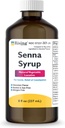 Stigende sundhed Naturlig vegetabilsk Laxative - Senna Sennosides Syrup 8.8 mg / 5ml - Forstoppelse Relief - Chokolade Flavor - Sammenlignet med Senokot ® Syrup