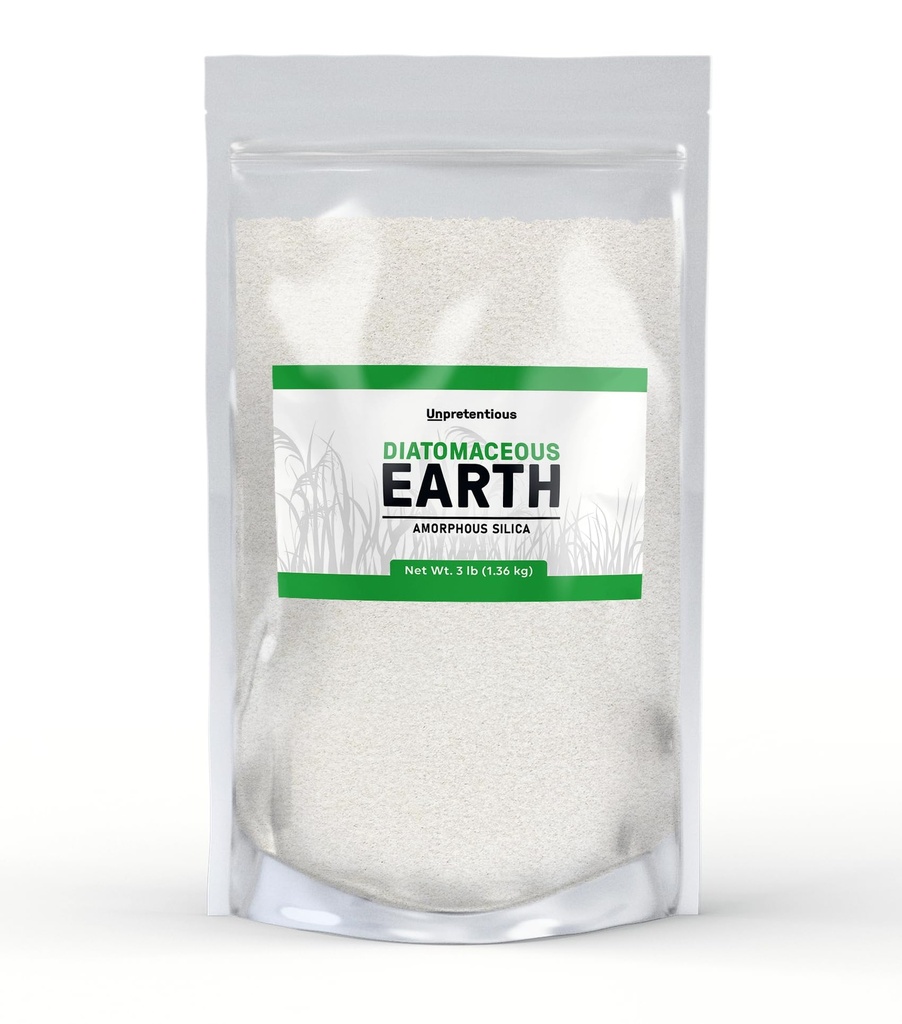 Uprætentiøs Diatoméous Earth, Ferskvandsperle Silica (48 Ounce)