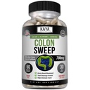 Kaya Naturals Colon Sweep Budd124; Colon Cleanser 30- Day Fast- Fungerer med urter & Probiotika, Understøtter sunde tarmbevægelser, Cleansing Formel med Fiber, Non- GMO - 60 kapsler