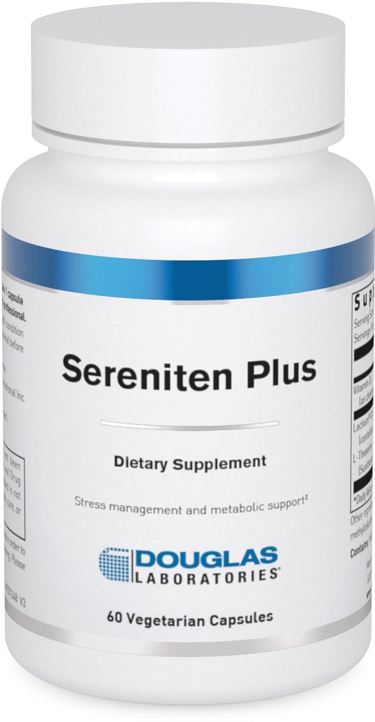 Douglas Laboratories Sereniten Plus Tex124; understøtter Metabolisme, Stress Management, søvn, og Cortisol forordning Tex124; 60 kapsler