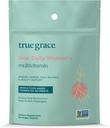 Ægte Grace En Daglig Kvindes Multivitamin Gærede Mineraler, Organic Adaptogens & Mushrooms Whole Body Balance, Immun, Energy, Beauty Support - Non-GMO, Gluten Free, Soy Free - 90 Vegan Tablets