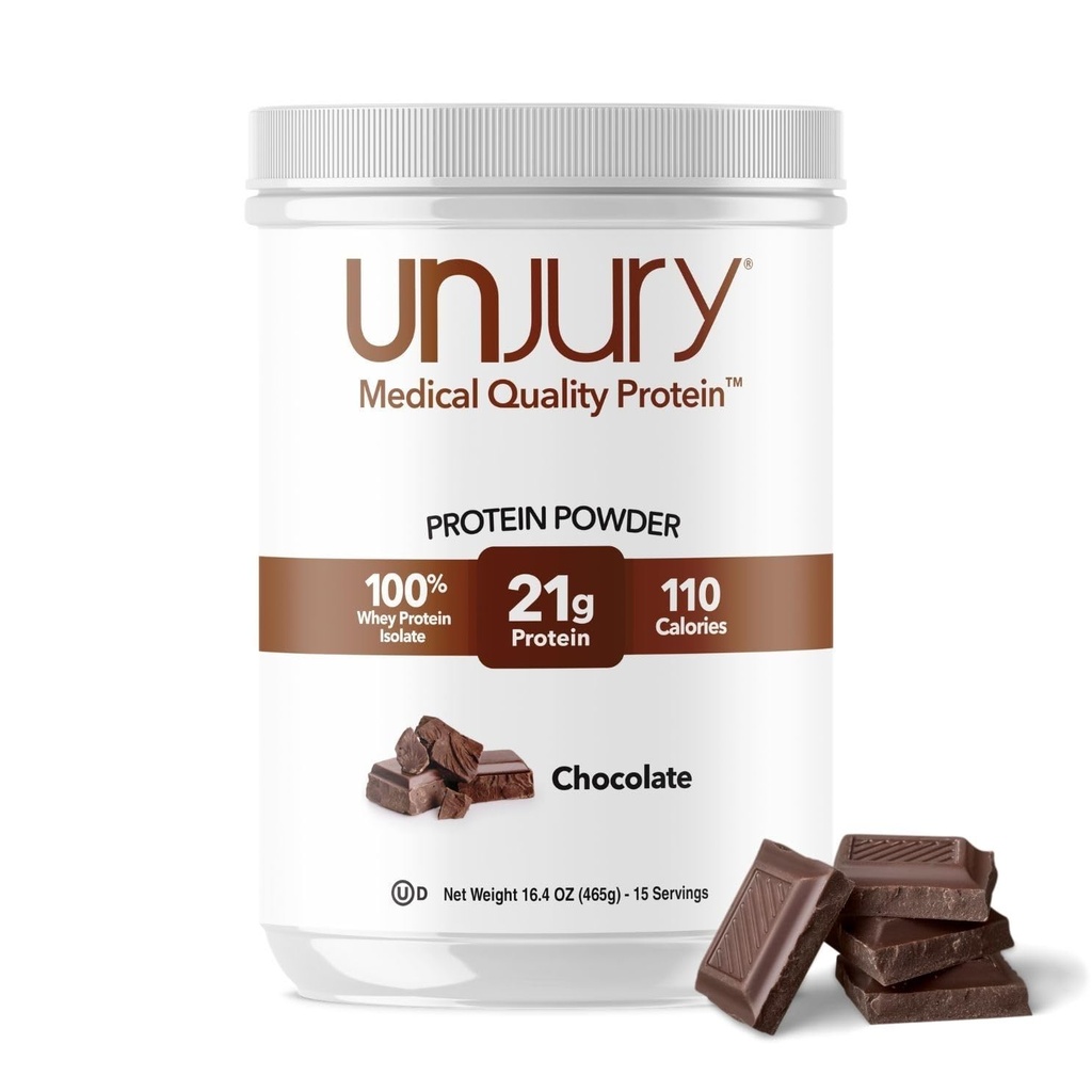 Ujury Whey Protein Powder 124; Chocolate Protein Powder 124; 21g 100% Whey Isolate Protein Powder 124; Low Carb og Lactose Free Membrate 124; Gluten Free Whey Protein Isolate