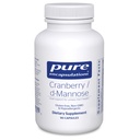 Ren indkapsling Cranberry D- Mannose - Understøtter urinveje Tract sundhed * - med Cranberry Fruit Solids - Vegan & Non- GMO kosttilskud - 90 kapsler