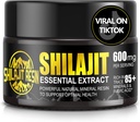 Boysea Shilajit Pure Himalayan Organic Shilajit Resin - Gold Grade 100% Shilajit Supplement - Natural Shilajit Resin med 85 + Trace Minerals & Fulvic Acid for Focus & Energy, Immunitet, 50 Bedste