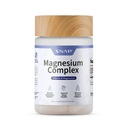 Snap Supplements 3- in-1 Magnesium Complex Supplement, Magnesium Bisglycinate, Oxide, Citrate, Triple Magnesium Complex, 60 Kapsler