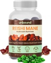 Ubundet for reishi Mushroom Gummies. Supplement for immunstøtte - 60 gummies