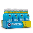 BIOLYTE Electrolyte Drink - Doctor- Formuleret Hydration Drink, HSA & FSA Electrolytes Water, Kemoterapi skal hugge for kvinder & mænd, Rehydrering IV Væske i en flaske - Lemon Lime, 16 Fl Oz (12 Pack)
