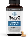 LifeSeasons NeuroQ Memory & Focus med DHA- 400 - øger kognitiv ydeevne og sund hjernefunktion - Neurobeskyttende formel af Dr. Dale Bredesen - 120 kapsler