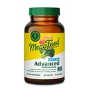 MegaFood Mænds 55 + Advanced Multivitamin for mænd - Doctor- Formuleret -Cholin, D-vitamin, vitamin B12 - Plus Real Food - Brain Health Supplement for voksne & immunforsvar - 60 Tabs (30 Servere)