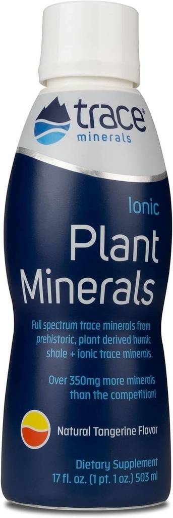 Trace Minerals Note 124; Liqiud Ionic Plant Minerals Note 124; Kosttilskud