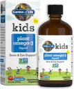 Have of Life Kids Plant Omega-3 Væske, Jordbær - Vegansk Brain & Øjenstøtte til børn, Plant- baserede børns Omega 3 ALA, DHA & EPA supplement til børn, Sukker Free & Non- GMO - 2 fl oz Væske
