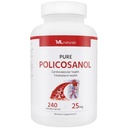 ML Naturals Policosanol 25 mg, 240 Vegetable Capsules. High Potency & 99% Purity. Supports Heart Health, Non-GMO & Gluten-Free, NSF-Certified & cGMP-Compliant