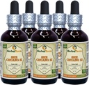 She Chuang Zi (Fructus Cnidii) Tinktur, Økologisk tørret frugt flydende ekstrakt (Brand Name: HerbalTerra, Stolt Made in USA) 5x2 fl.oz (5x60 ml)