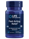Life Extension Hurtig fungerende Relief, Black Sesame Frø, Gurkemeje, Boswellia, Fælles Support, Quick Relief for ubehag i knogler, Joints & Muskler, Gluten- Gratis, Non- GMO, 60 bløddele