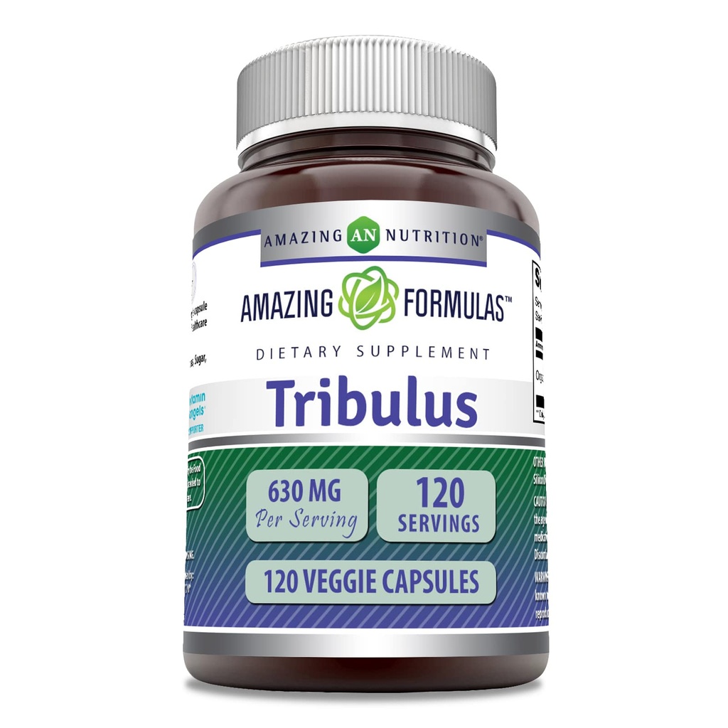 Amazing Formulas Organic Tribulus Terrestris Extract Supplement 124; 630 Mg Per Serving