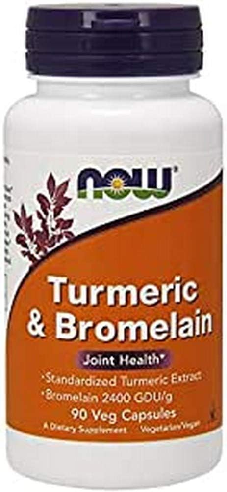 Nu gurkemeje & bromelain, 90 vegetariske kapsler
