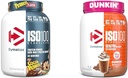 Dymatisere ISO100 Hydrolyseret Proteinpulver & ISO100 Hydrolyseret Proteinpulver i Dunkin 'Mocha Latte Flavor