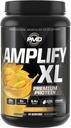 PMD Sports Amplify XL Premium Whey Protein Supplement Hydro Green Blend - Glutamin og Whey Protein Matrix med superfood til muskel, styrke og inddrivelse - Mango Mania (24 Servere)