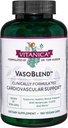 Vitanica VasoBlend - Heart Health Supplement med folinsyre, Magnesium, CoQ10 & Terminalia Arjuna Bark - Heart Health Supplement - Lady - 180 Vegan Caps