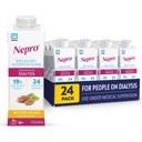 Nepro Nutrition Shake for People on Dianalyse, 19g Protein, 420 kalorier, Butter Pecan, 8 fl oz, Pack of 24