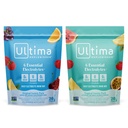 Ultima Replenisher Daily Electrolyte Powder Drink Mix - Sugar Free - Tropical Variety og 5-Articor Variety, 20 stickpacks - Hydrering pakker med 6 elektrolyter og mineraler - Keto, ikke-GMO