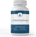 Pure Original Ingredienser L- Tryptophan, (100 kapsler) Altid Pure, Ingen tilsætningsstoffer eller Fillers, Lab Verified
