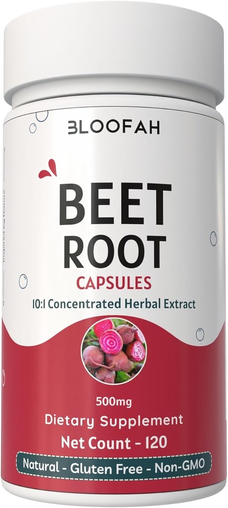 Beet Root Capsules 500mg Glutenfri Glutenfri Glutenfri Glutenfri