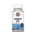 KAL Liposomal Vitamin B12 2500 mcg, Høj Absorption, Liposomal teknologi, Cellular Energy Support, Vegan Kapsler, Gluten Free, Made without Soy, 30 Servere