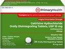 Cetirizine Hcl, 10mg Odt, 24 Tæl, 24 Tæl