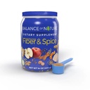 Balance of Nature Fiber & Spice - Psyllium Husk, Hørfrø, Gurkemeje & Apple - 30 Servere