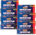Natureplex Maksimum Relief Medicin Anti- Itch Cream 1.5oz (6 Pack) - Hurtig Relief for udslæt, Bites, Sunburn, Cuts, Burns, Poison Ivy & Mere - Cooling Menthol & Pramoxine - Made in USA
