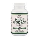 Shilajit Pure Himalayan Kapsler (20% Fulvic Acid Supplement) 1.000mg Autentisk Shilajit Extract per servering, 120 Greve (Høj i trace miner, ingen Fillers) af Double Wood