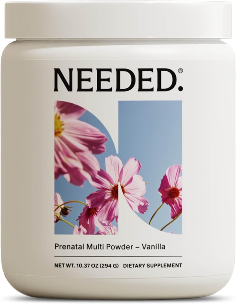 Det var nødvendigt. Vanilla Multivitamin Powder med Cholin til prænatal, Graviditet, Amning, Postpartum
