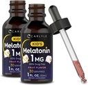 Carlyle Kids Melatonin Flydende • 124; 1 fl oz • 124; Two Pack • 124; Frugtsmag • 124; Drug Free Childrens Supplement