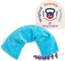 varme Hot- Pak, mikrobølgekan nakke Wrap - Opvarmning & køling Pad for Calming Afslapning - Vægtet & Opvarmet Neck Varmer med Scentet Lavendel - Mikrobølgeovn varme Pad for Aches & Pain - Blå