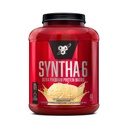 BSN SYNTHA- 6 Whey Protein Powder, Micellar Casein, Milk Protein Isolate Powder, Vanilla Ice, 5 Pounds, 48 Servere (Pack of 1) - Pakke May Vary