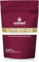 Unived Elite Beet- 420 Budd124; Beetroot Extract standardiseret til 6,5% Dietary Nitrate, 420mg Nitrate Per Serving Budd124; Endurance Superfood til Atleter Budding124; Vegan, Caffe- Free, Pre- Workout Budding124; 20 Servere