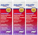 Equate Hydrocortison Intense Healing Cream, 2 oz, 1 Procent Intensive Healing Formel, Itch Relief for Bug Bites, Eczema, Psoriasis, Poison Ivy, Oak and Sumac, 2 Ounce (Pack of 3)