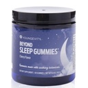 Youngevity Beyond Sleep Gummies - Plant- Derived Melatonin, GABA, L- Tryptophan, Kamille - Understøtter Rastful Sleep and Relaxation - Tart Cherry Flavor - 60 Vegan, Sugar- Free Gummies