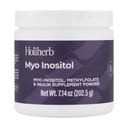 Holiherb Myo Inositol + Methylfolat Supplement for kvinder Note 124; Fertilitet Kosttilskud til Hormonal Balance & Ovarie Health Support