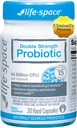 Life- Space Double Strength Broad Spectrum Probiotic, 64 Millioner CFU & 15 Diverse Strops, Redouble Formuleret til fordøjelsessundhed & immunsundhed, Probiotika for kvinder & mænd - 30 Veg kapsler