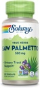 SOLARAY Saw Palmetto Berry 580 mg, sund prostata og urinveje støtte fra fede syrer & plante steroider til mænd og kvinder, non-GMO, Vegan & Lab Verified, 50 VegCaps, 50 Servere